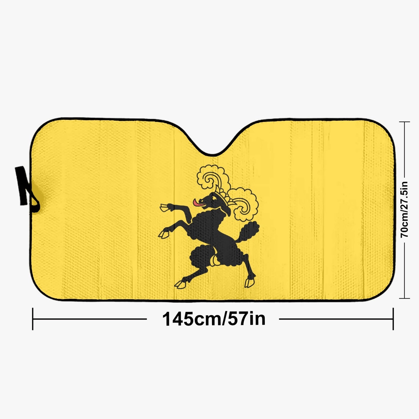 Schaffhausen Flagge - Sonnenblende Auto