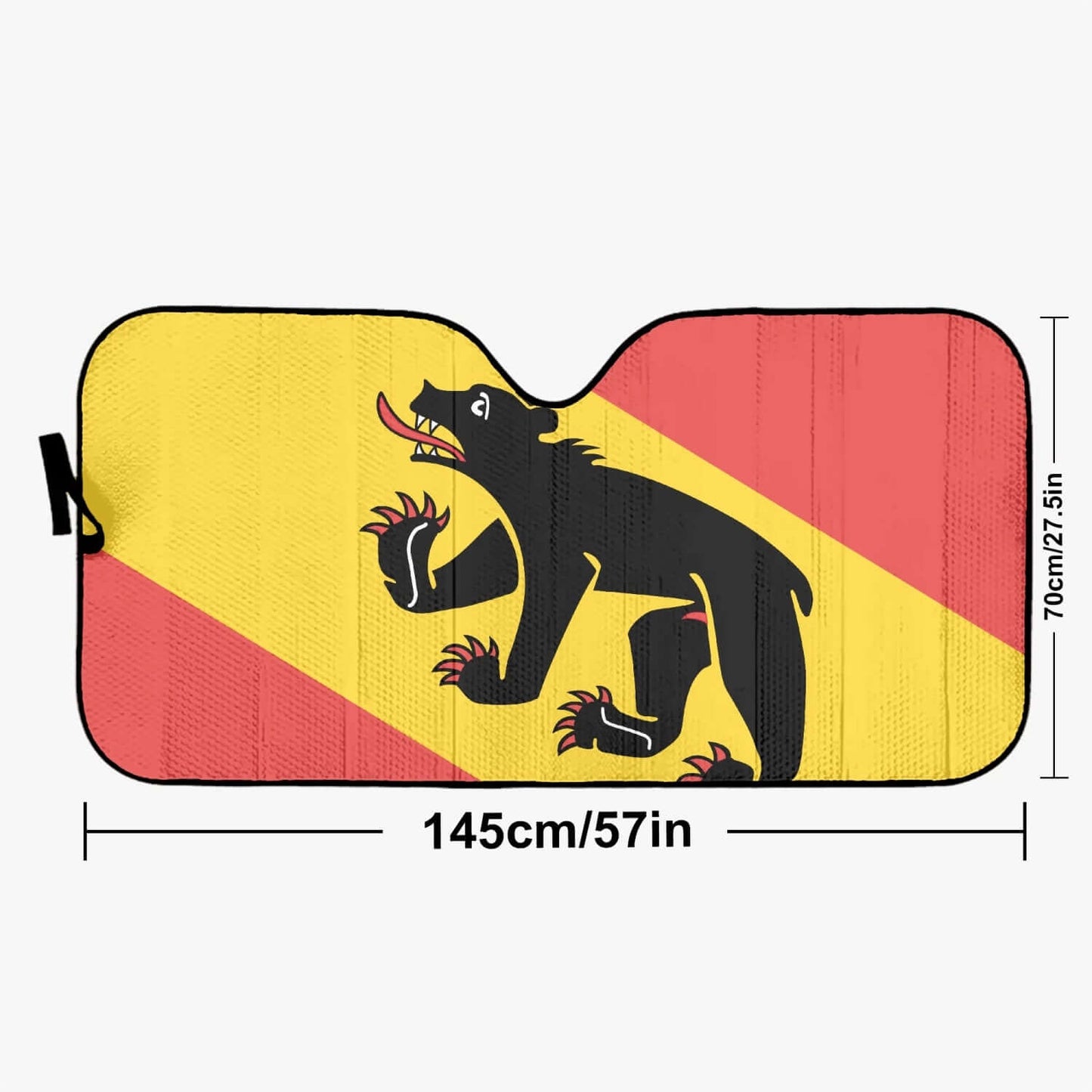 Pare-soleil pour voiture - Drapeau Bern