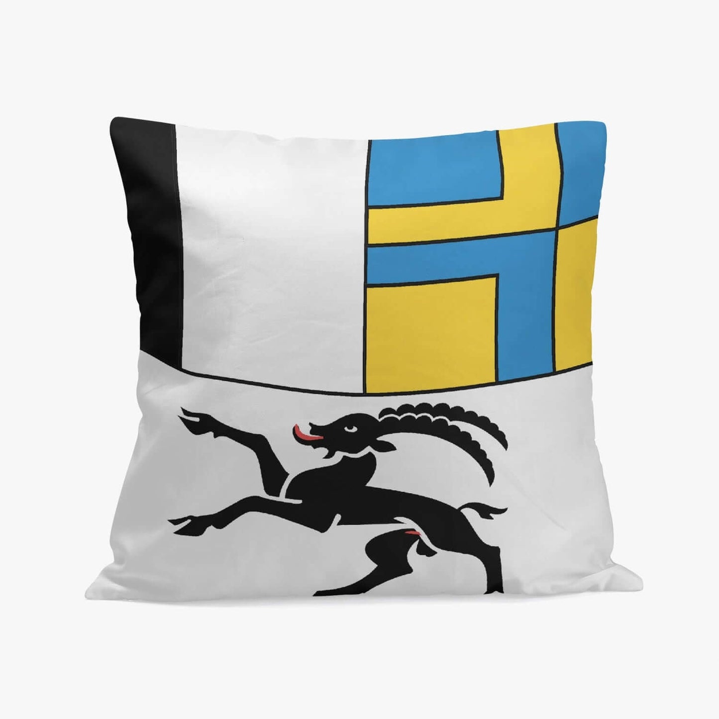 Housse de coussin carrée Grisons