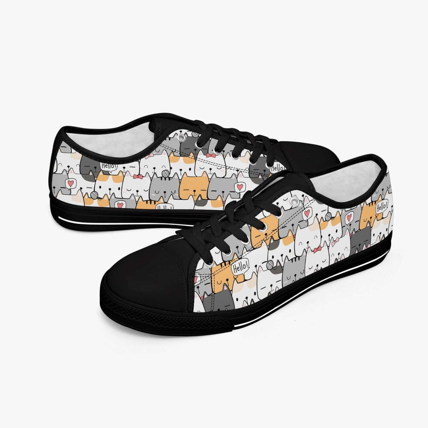 Baskets chats mignons