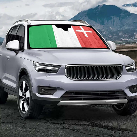 Drapeau Pare-soleil pour voiture - Drapeau Neuchâtel