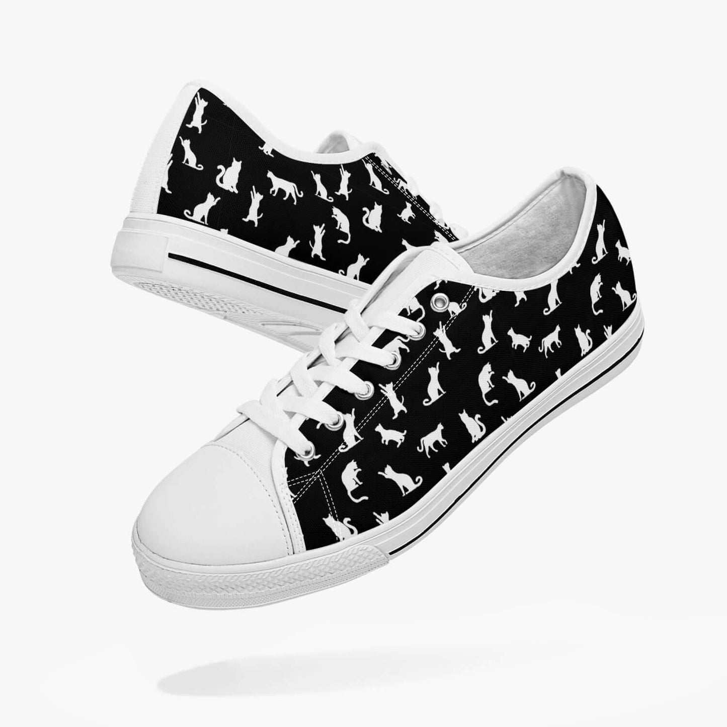 Baskets Motif petits chats