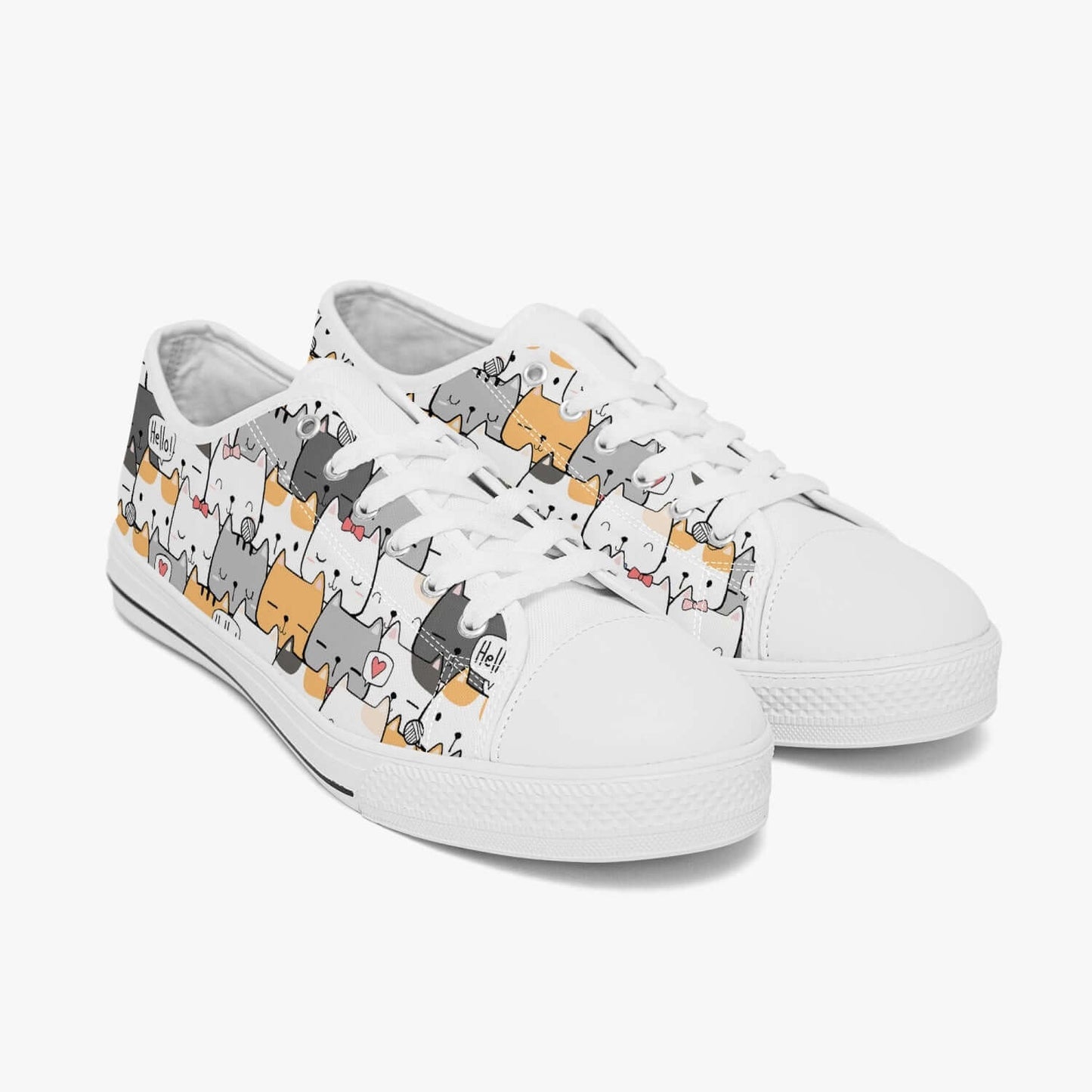 Baskets chats mignons