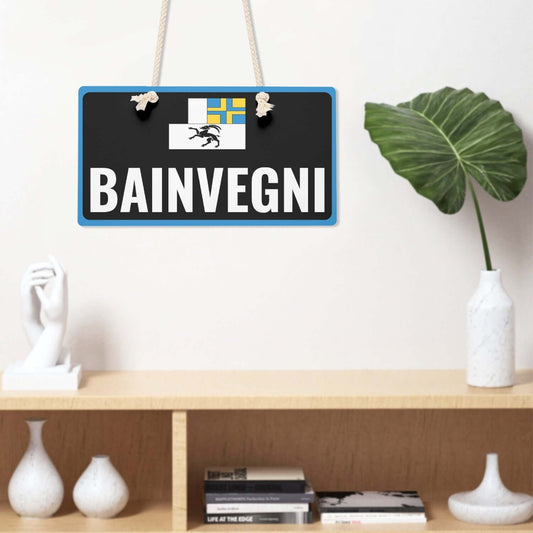 Türschild - Graubünden