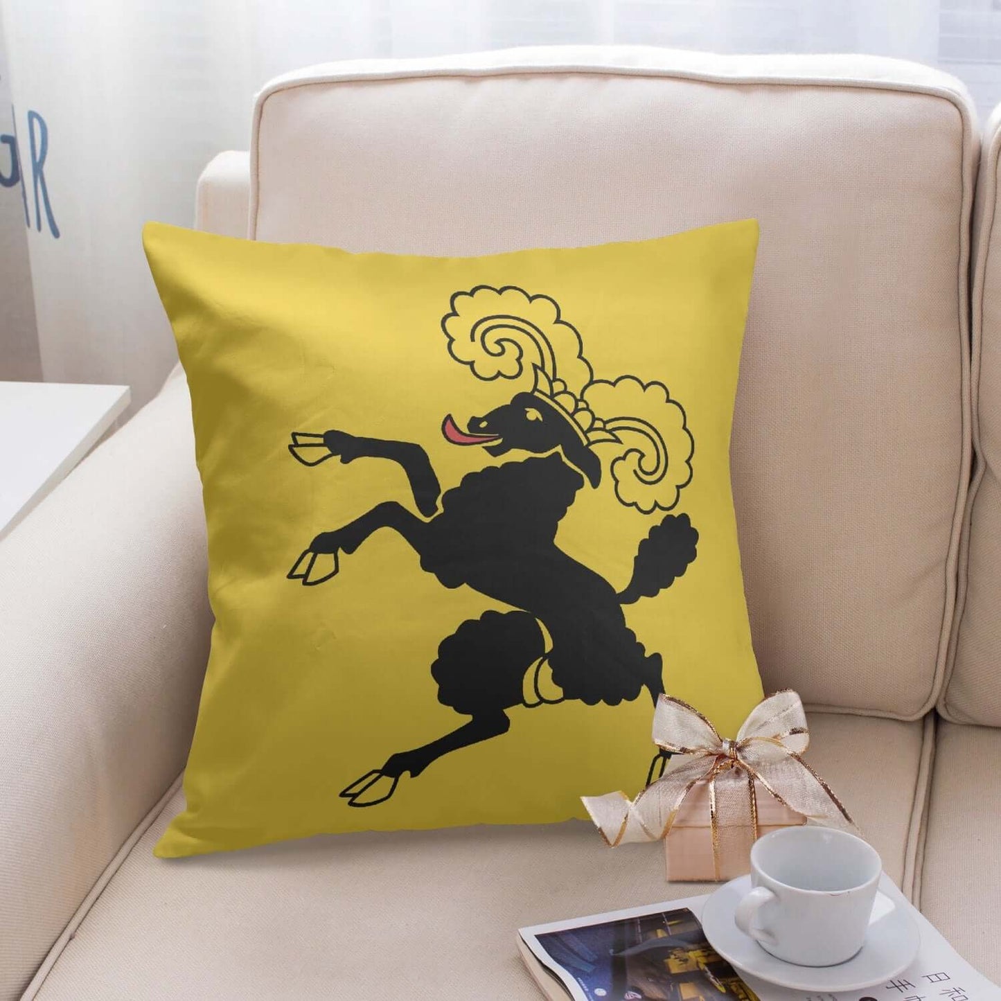 Housse de coussin carrée Schaffhouse