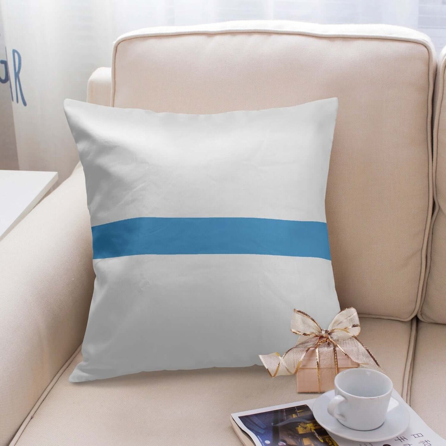 Housse de coussin carrée Zug