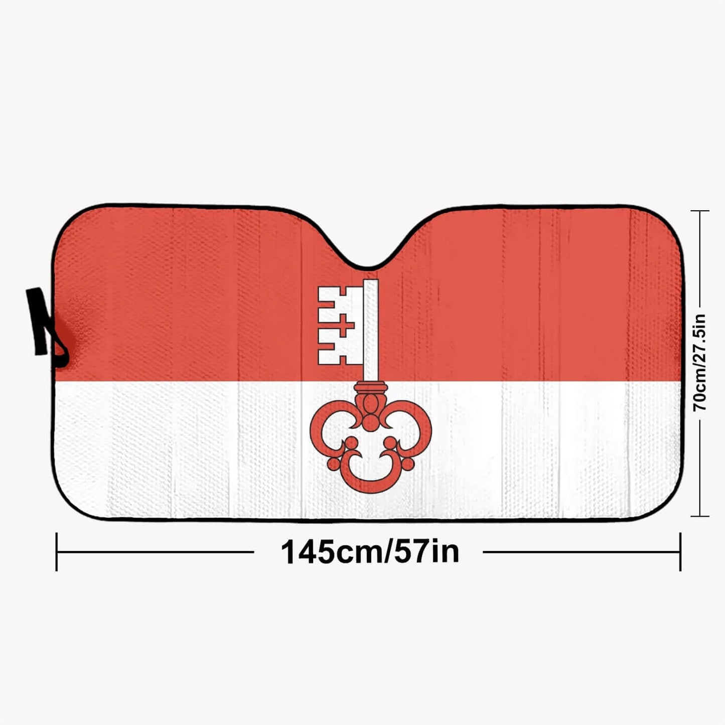 Pare-soleil pour voiture - Drapeau Obwalden