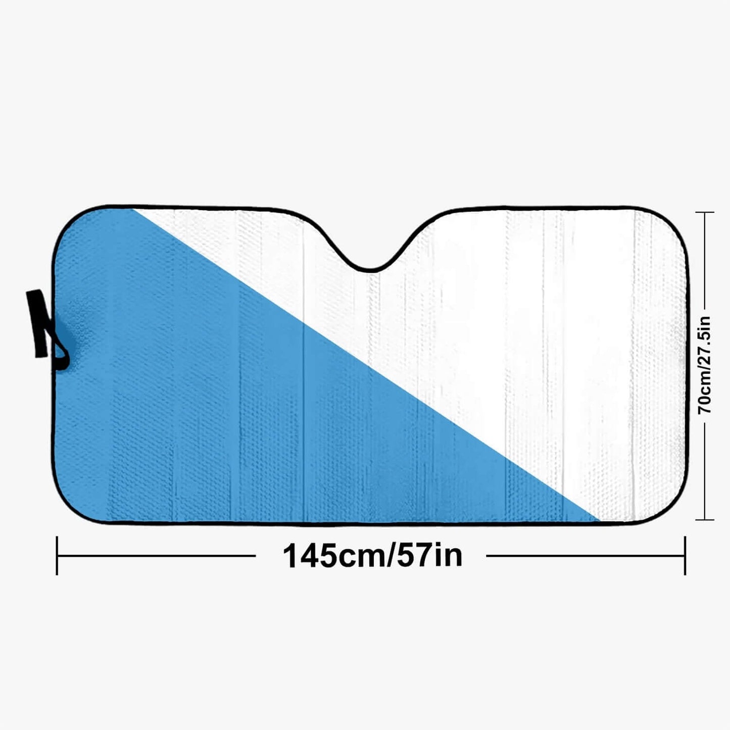 Zürich Flagge - Sonnenblende Auto