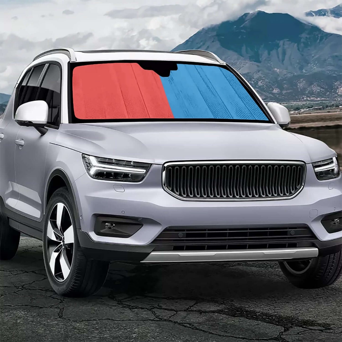 Pare-soleil pour voiture - Drapeau Ticino