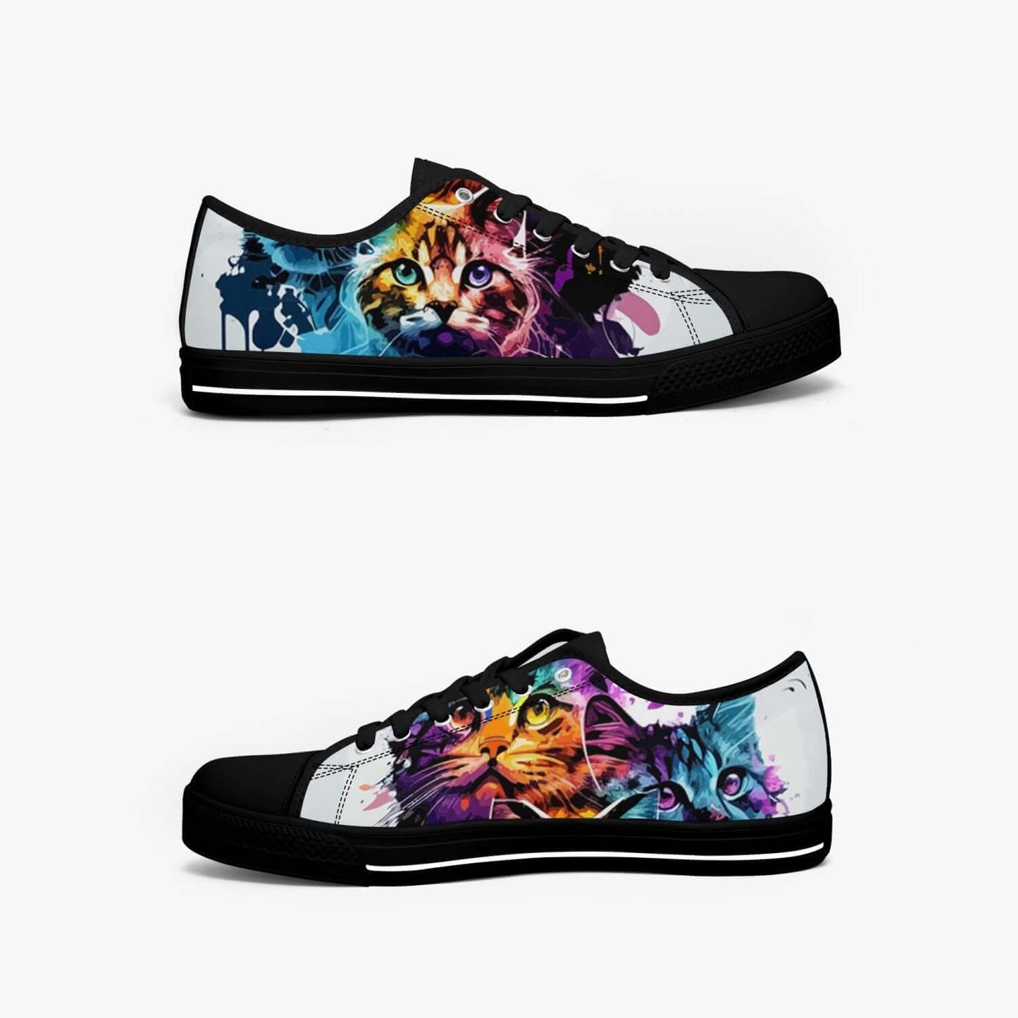 Baskets chats style moderne