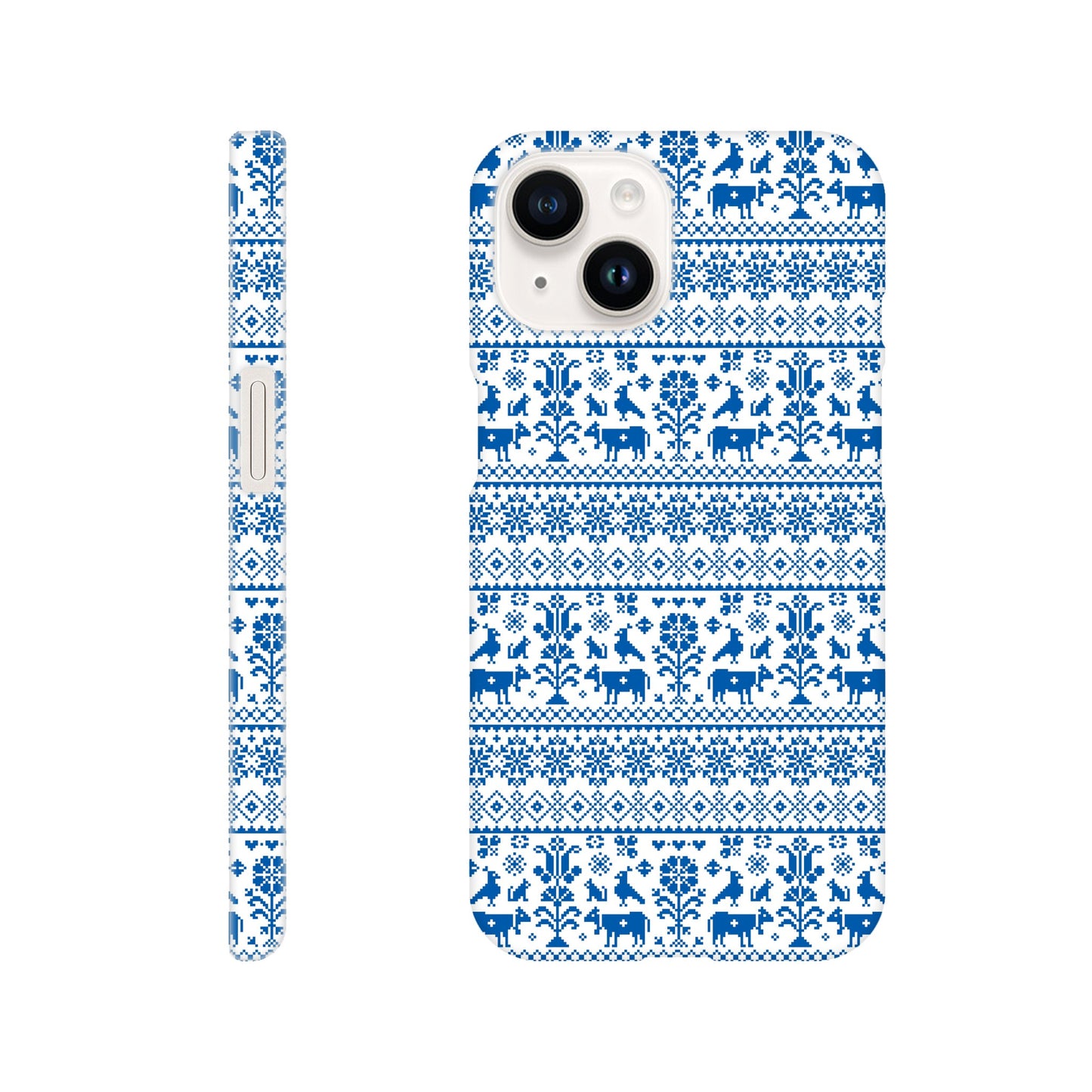 Coque Motif Suisse- Slim Case