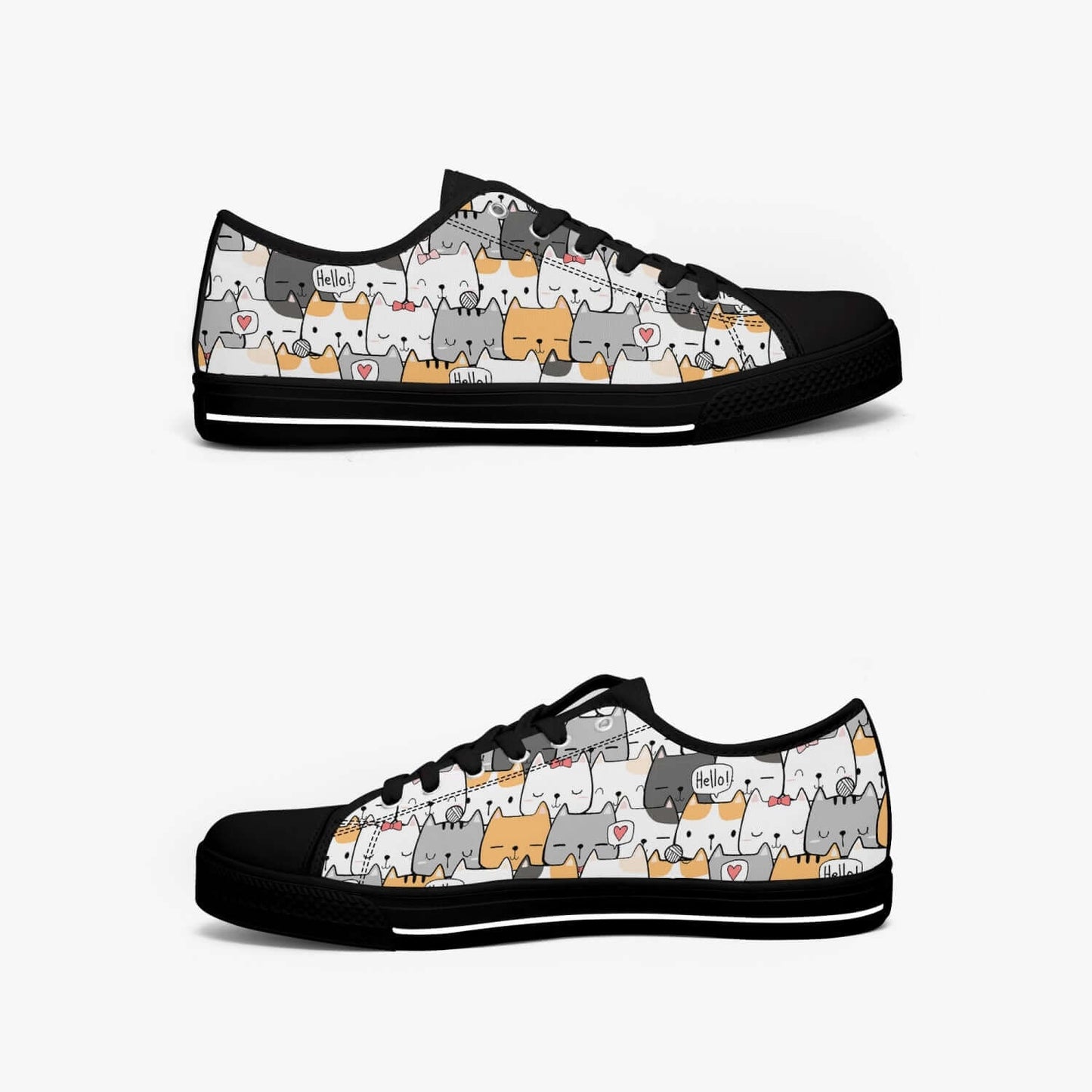 Baskets chats mignons
