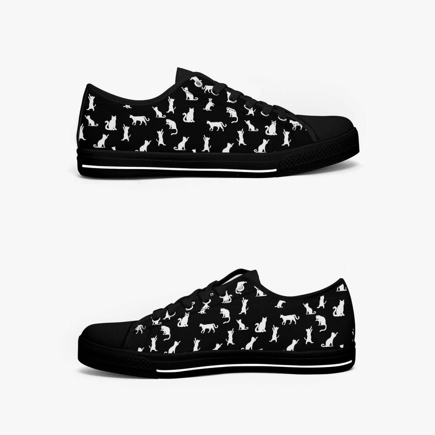 Baskets Motif petits chats