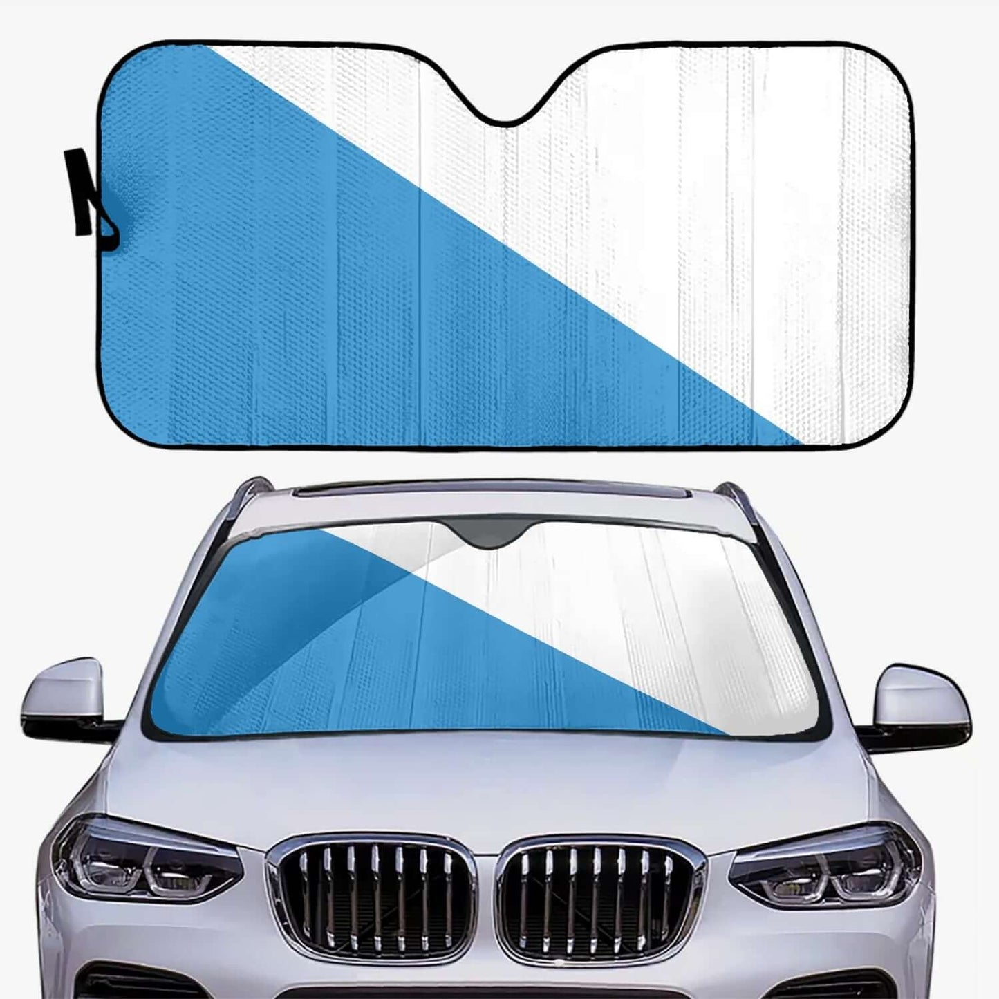 Zürich Flagge - Sonnenblende Auto
