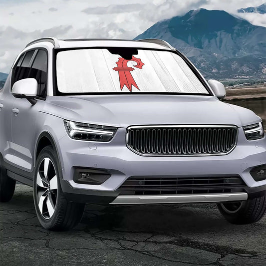 Pare-soleil pour voiture - Drapeau Basel-Landschaft