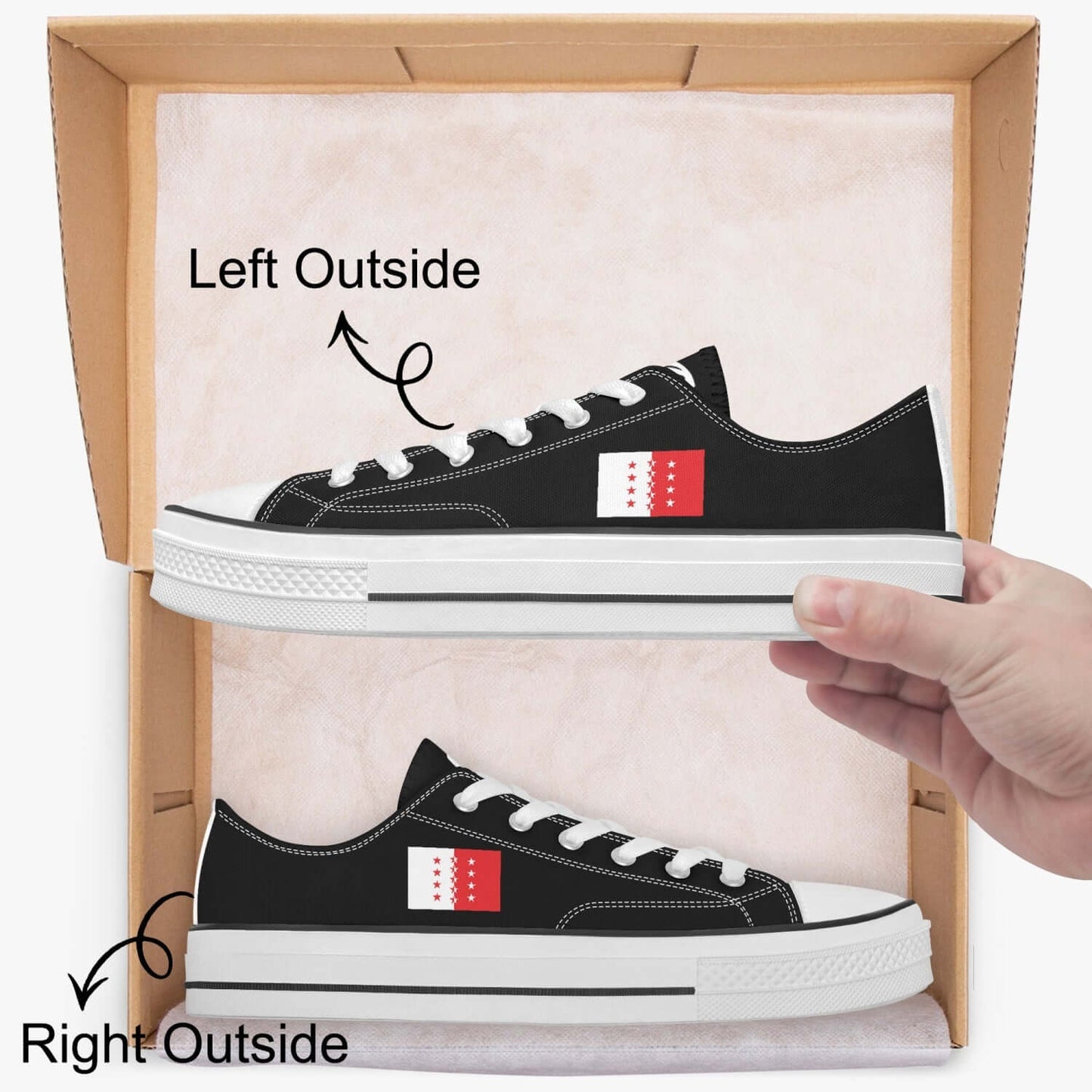 Baskets Valais - Sneakers en Toile