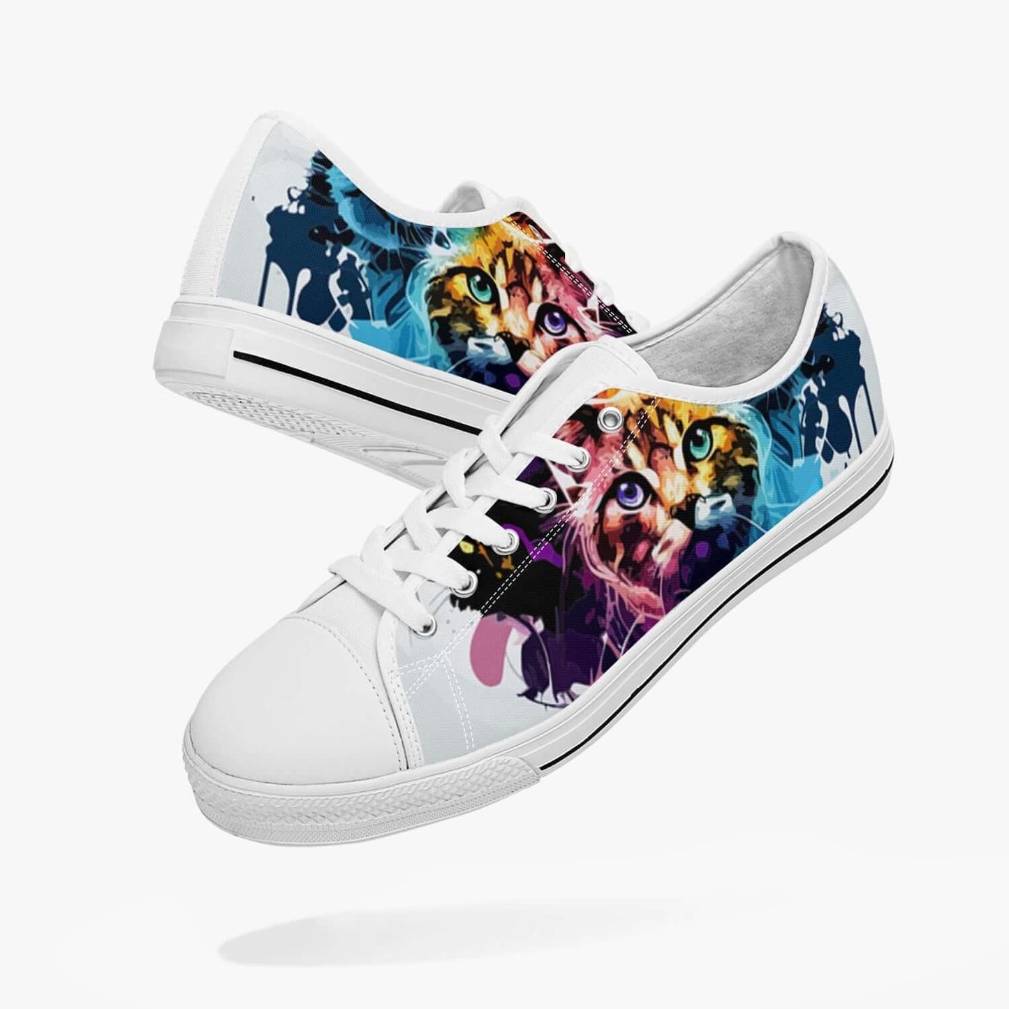 Baskets chats style moderne