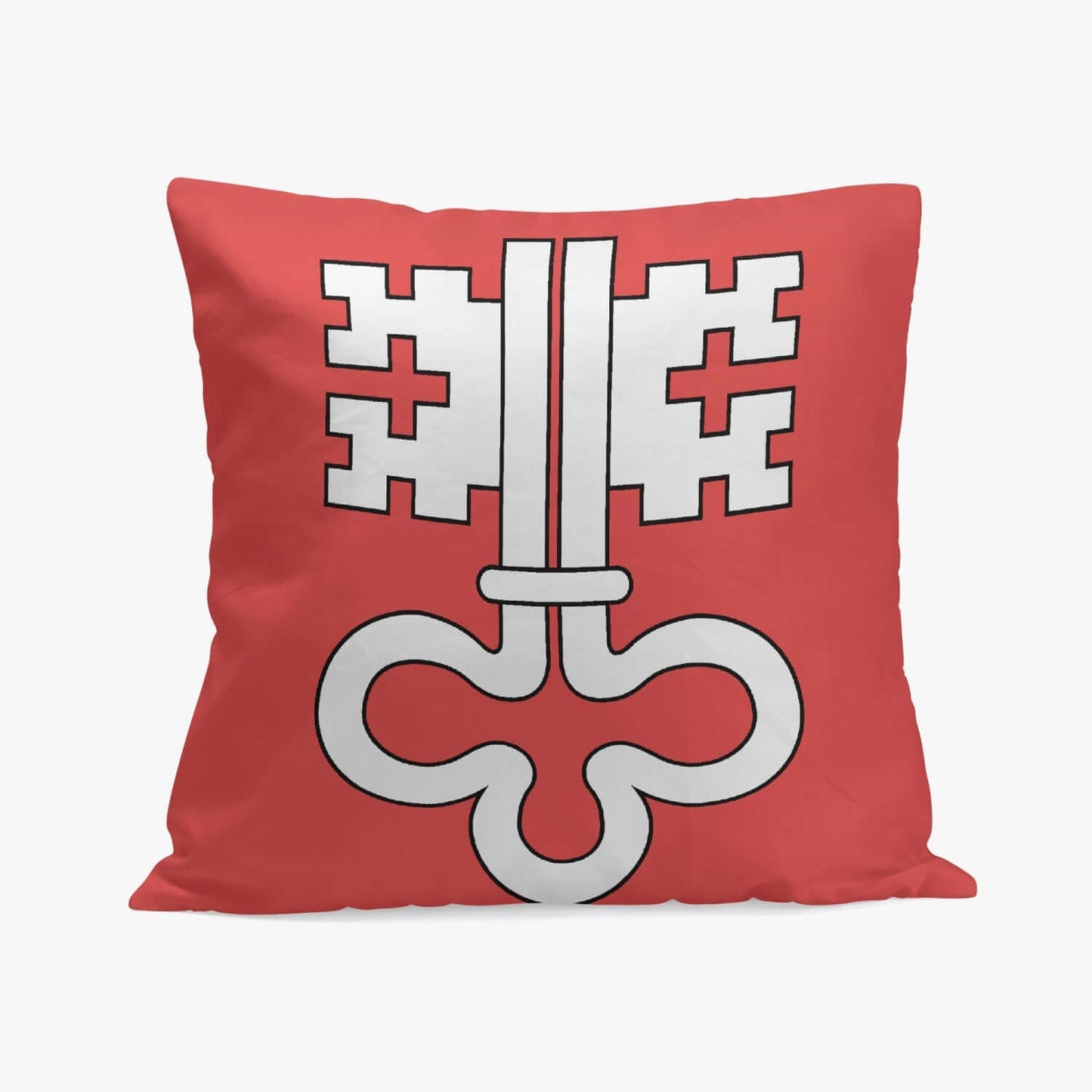 Housse de coussin carrée Nidwald