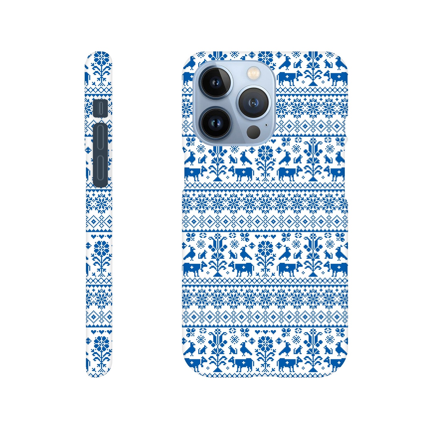 Coque Motif Suisse- Slim Case