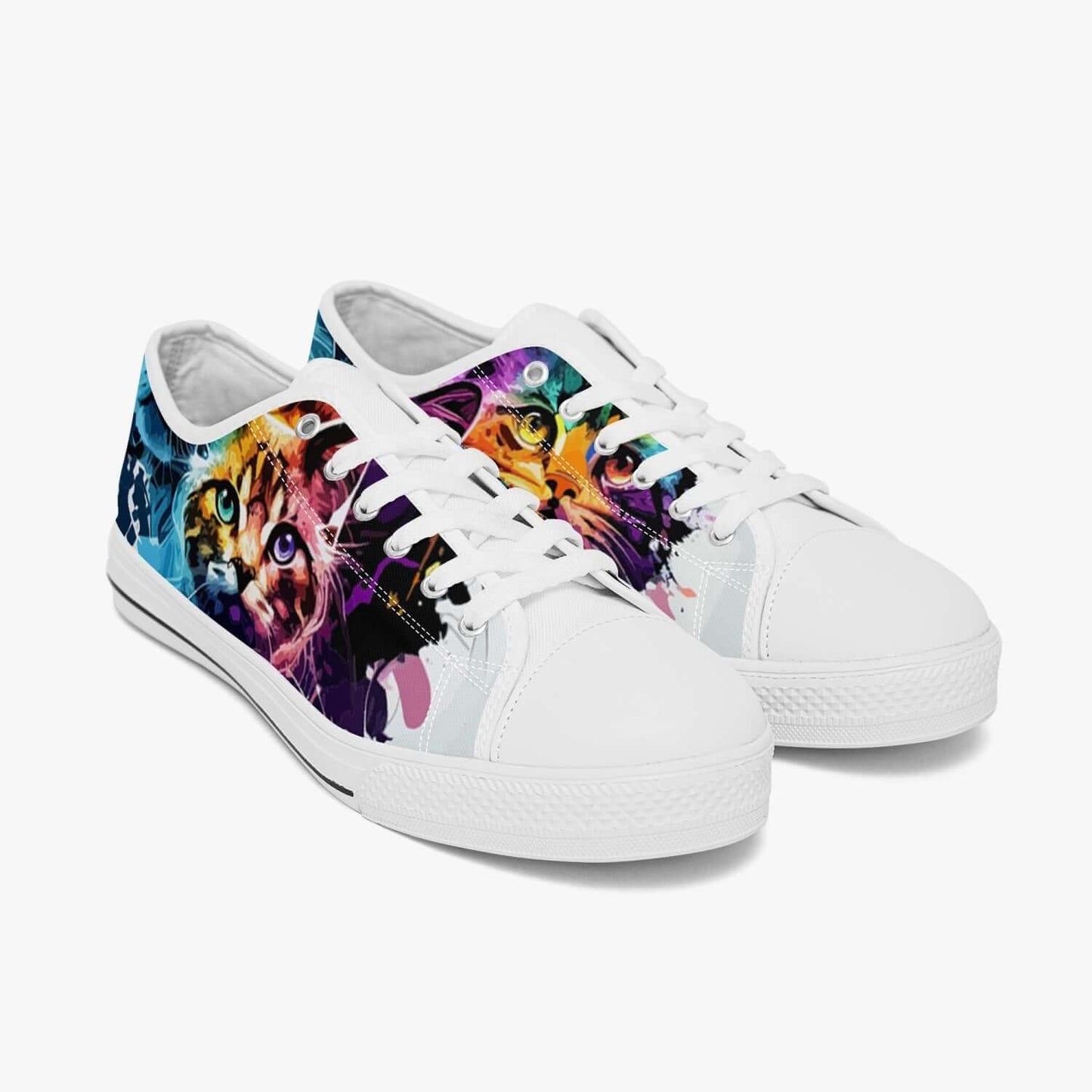 Baskets chats style moderne