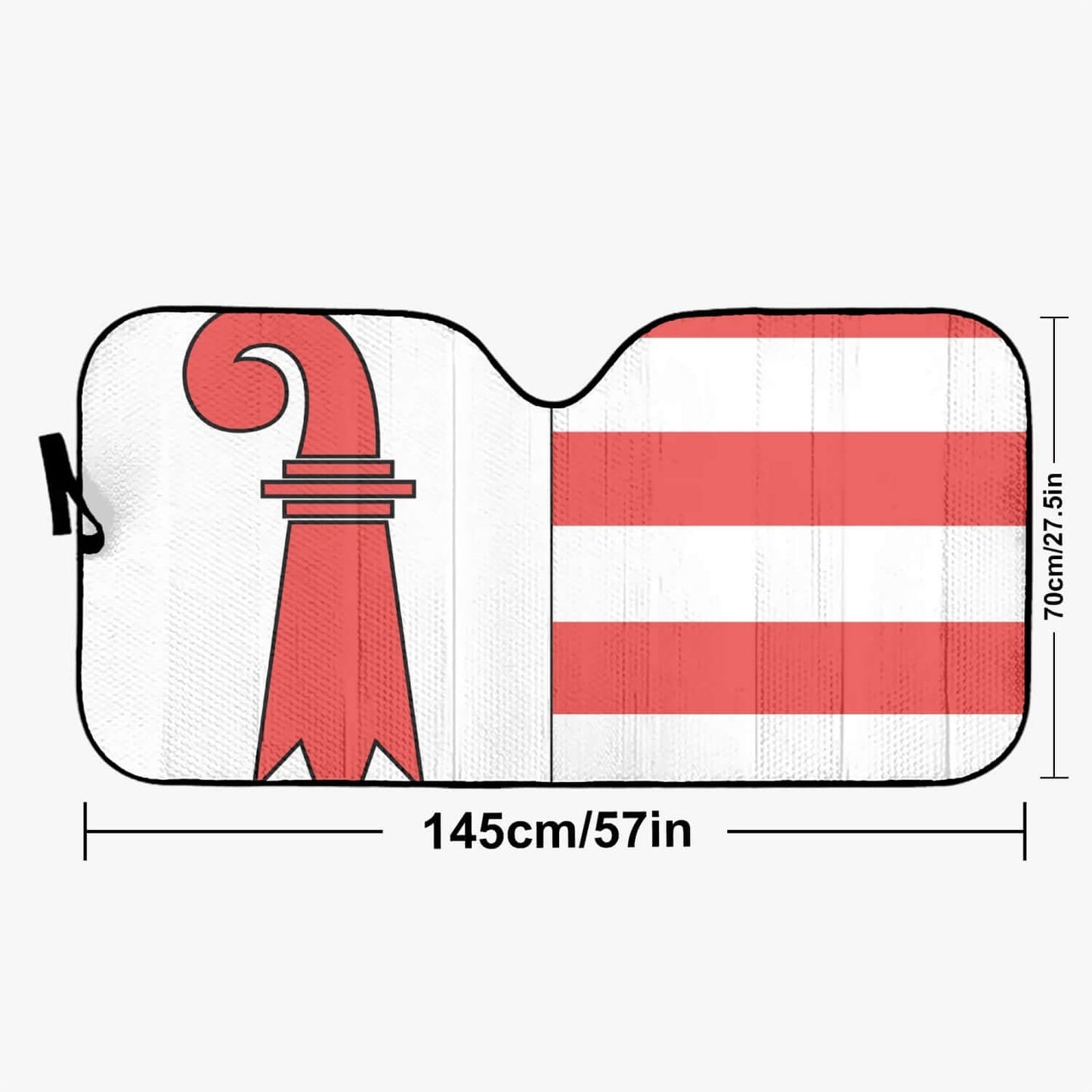 Drapeau Pare-soleil pour voiture - Drapeau Jura