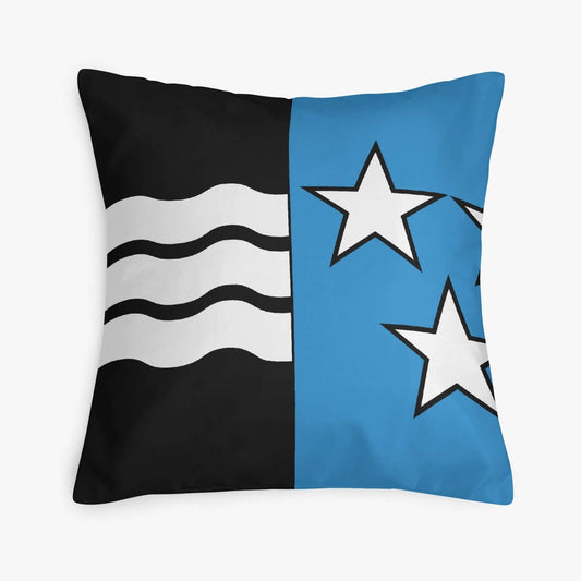 Housse de coussin carrée Argovie