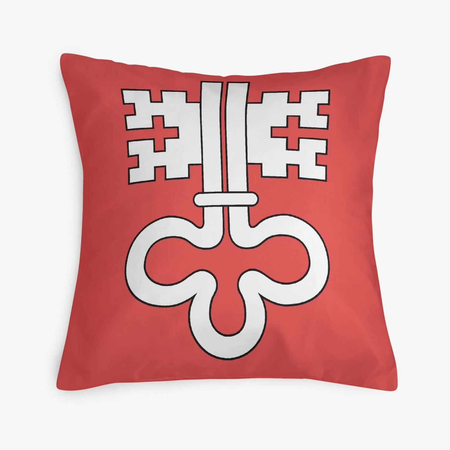 Housse de coussin carrée Nidwald