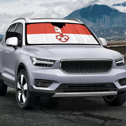 Pare-soleil pour voiture - Drapeau Obwalden