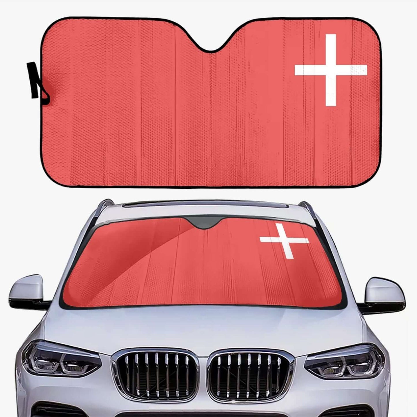 Pare-soleil pour voiture - Drapeau Schwyz
