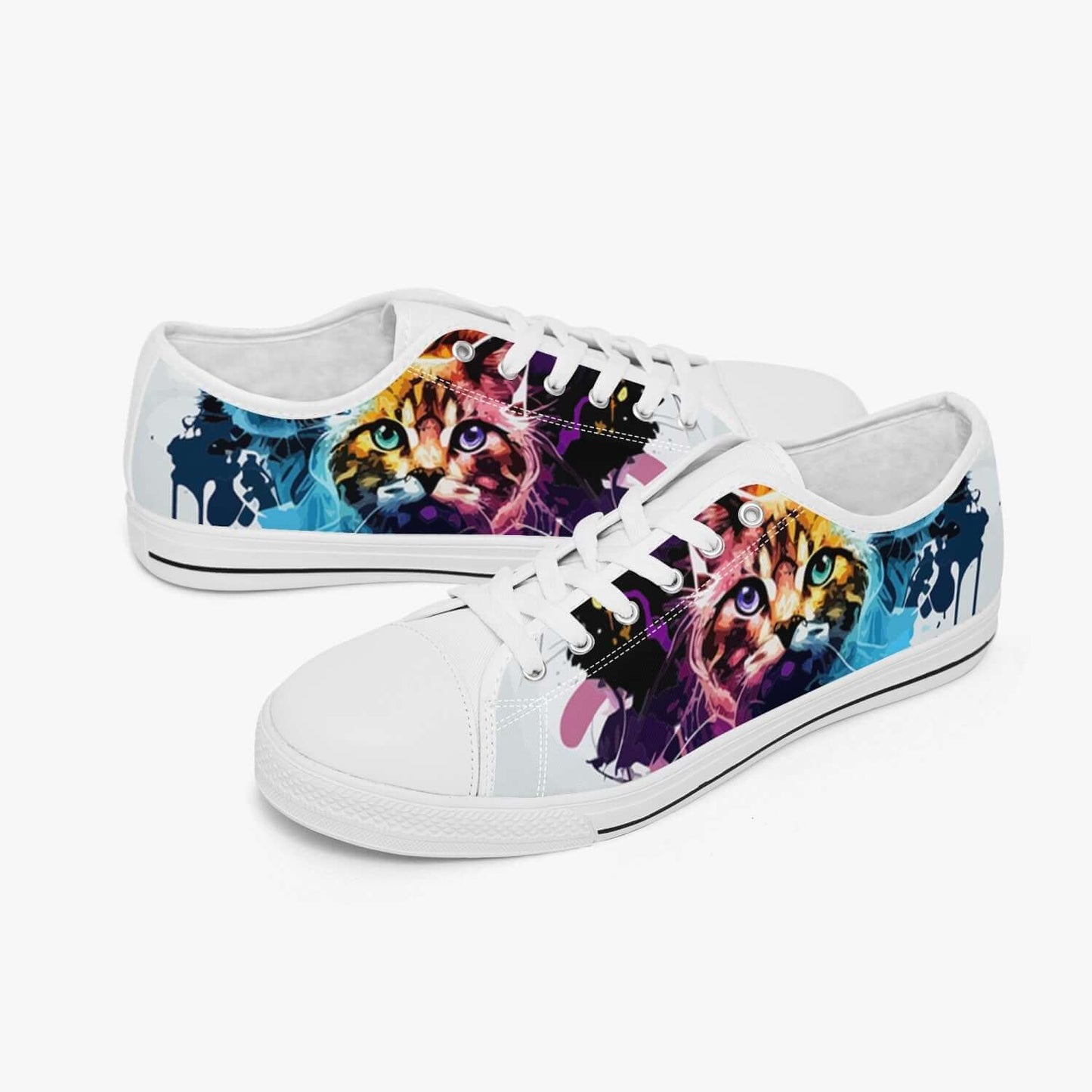 Baskets chats style moderne