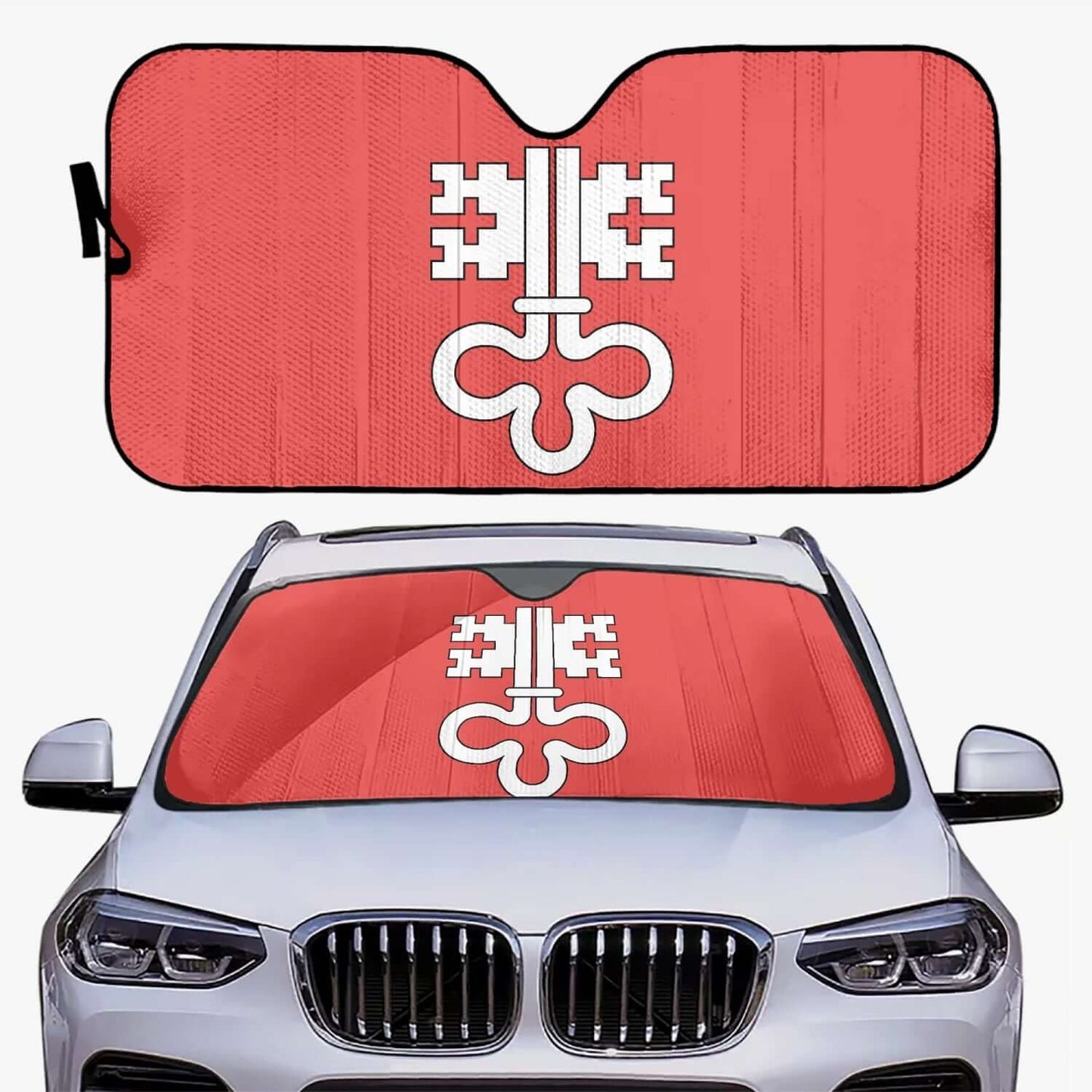 Pare-soleil pour voiture - Drapeau Nidwalden
