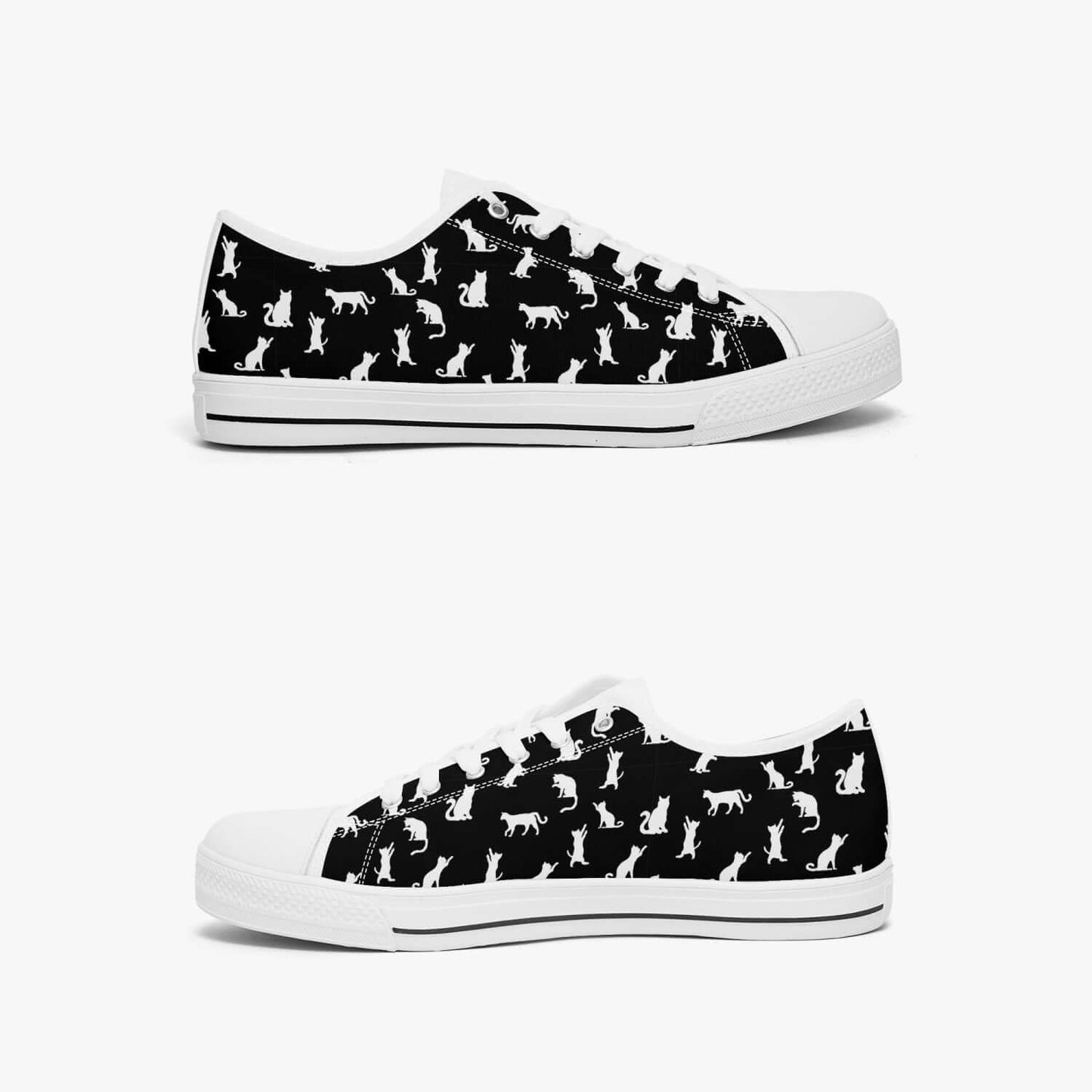 Baskets Motif petits chats