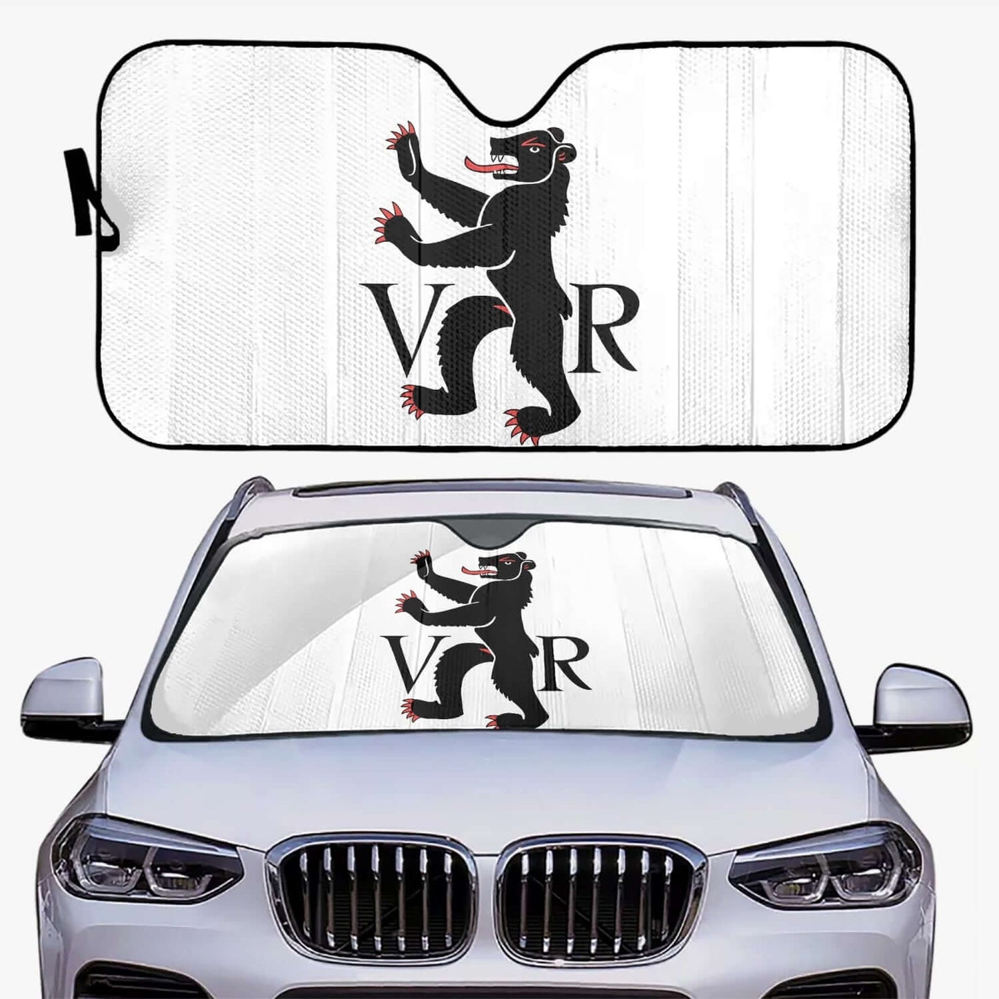 Pare-soleil pour voiture - Drapeau Appenzell Ausserrhoden
