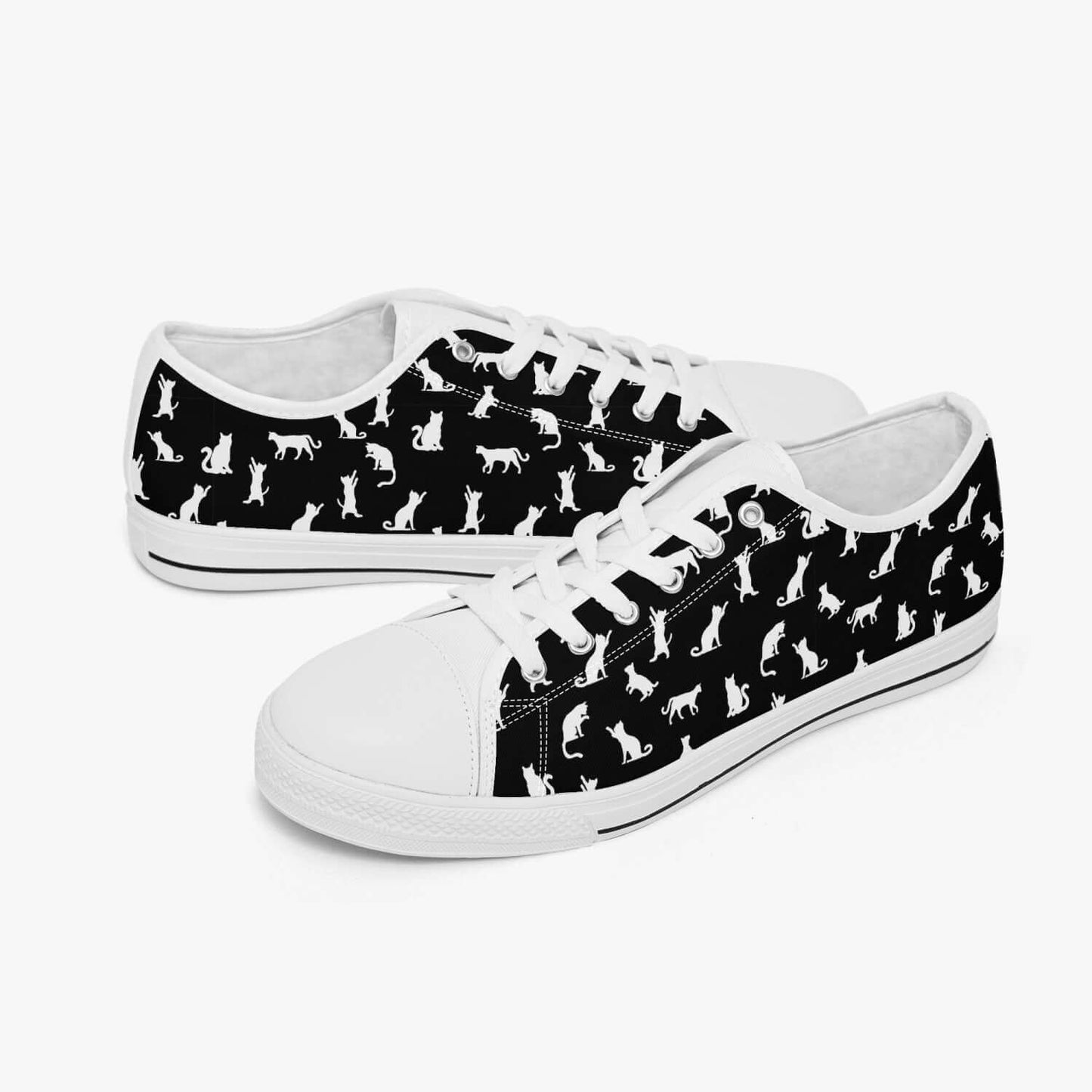 Baskets Motif petits chats