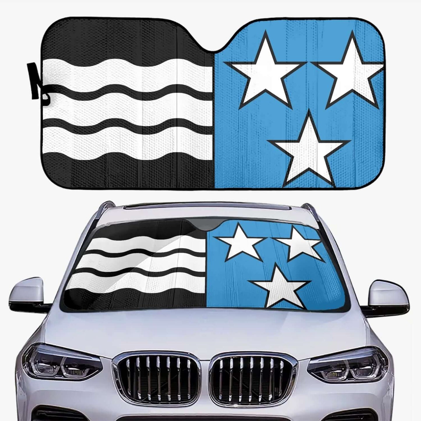 Pare-soleil pour voiture - Drapeau Drapeau d'Argovie
