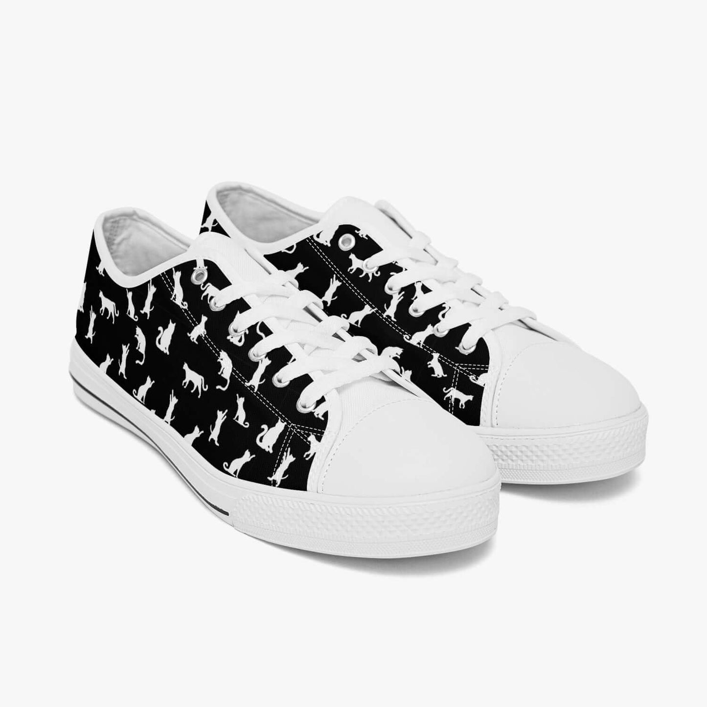Baskets Motif petits chats