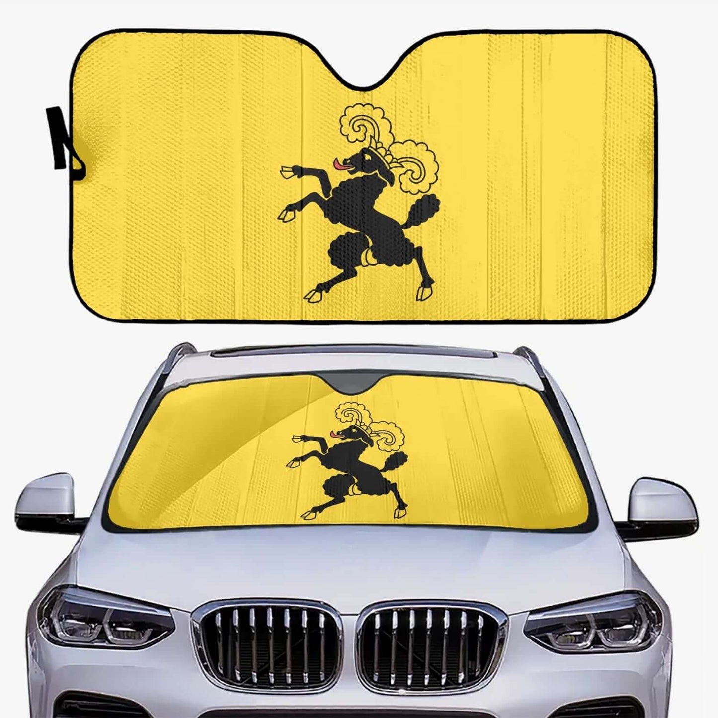 Pare-soleil pour voiture - Drapeau Schaffhausen