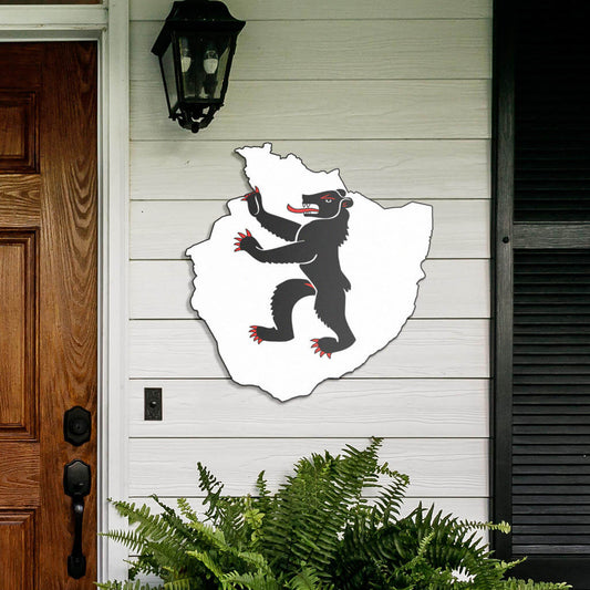 Appenzell Rhodes-Intérieures - Décoration Murale en Métal