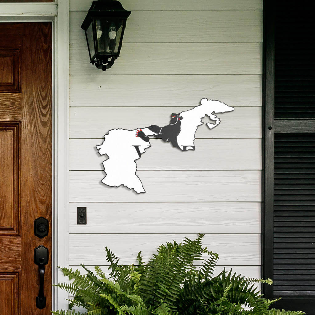 Appenzell Rhodes-Extérieures - Décoration Murale en Métal