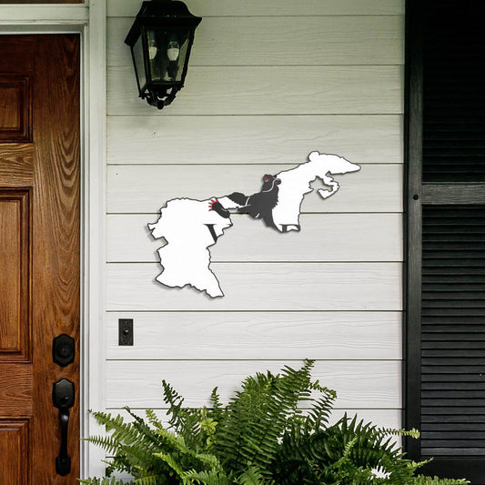 Appenzell Rhodes-Extérieures - Décoration Murale en Métal