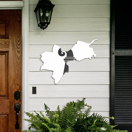 Bâle-Ville - Décoration Murale en Métal