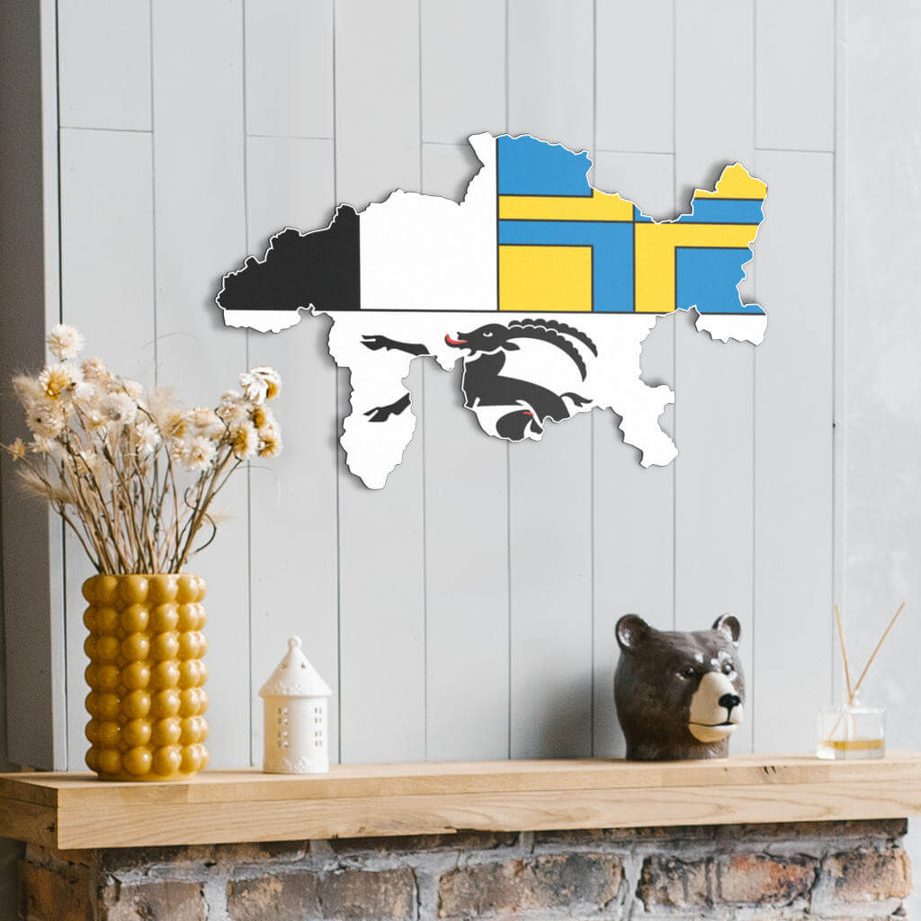 Grisons - Décoration Murale en Métal