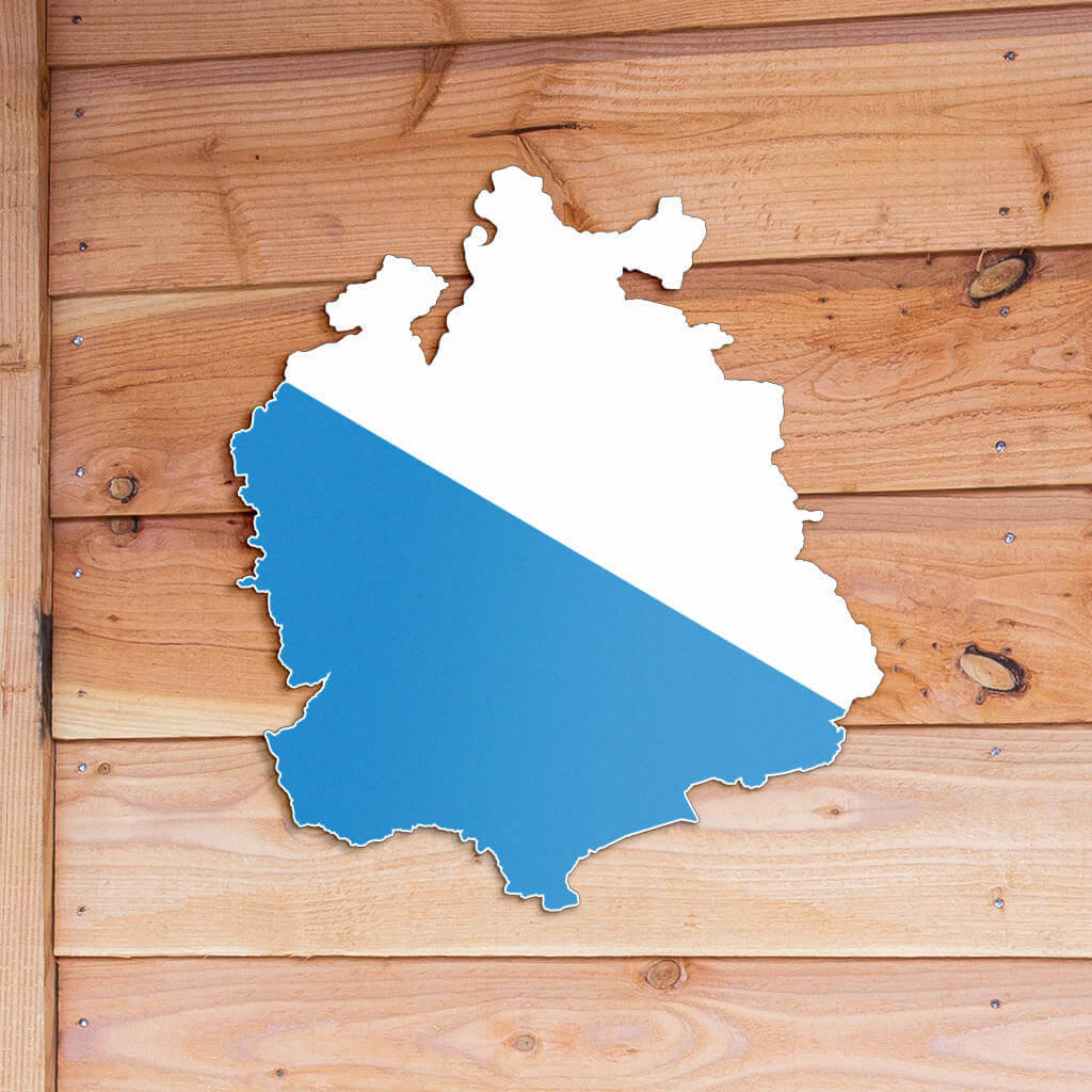 Zürich - Wanddekoration aus Metall
