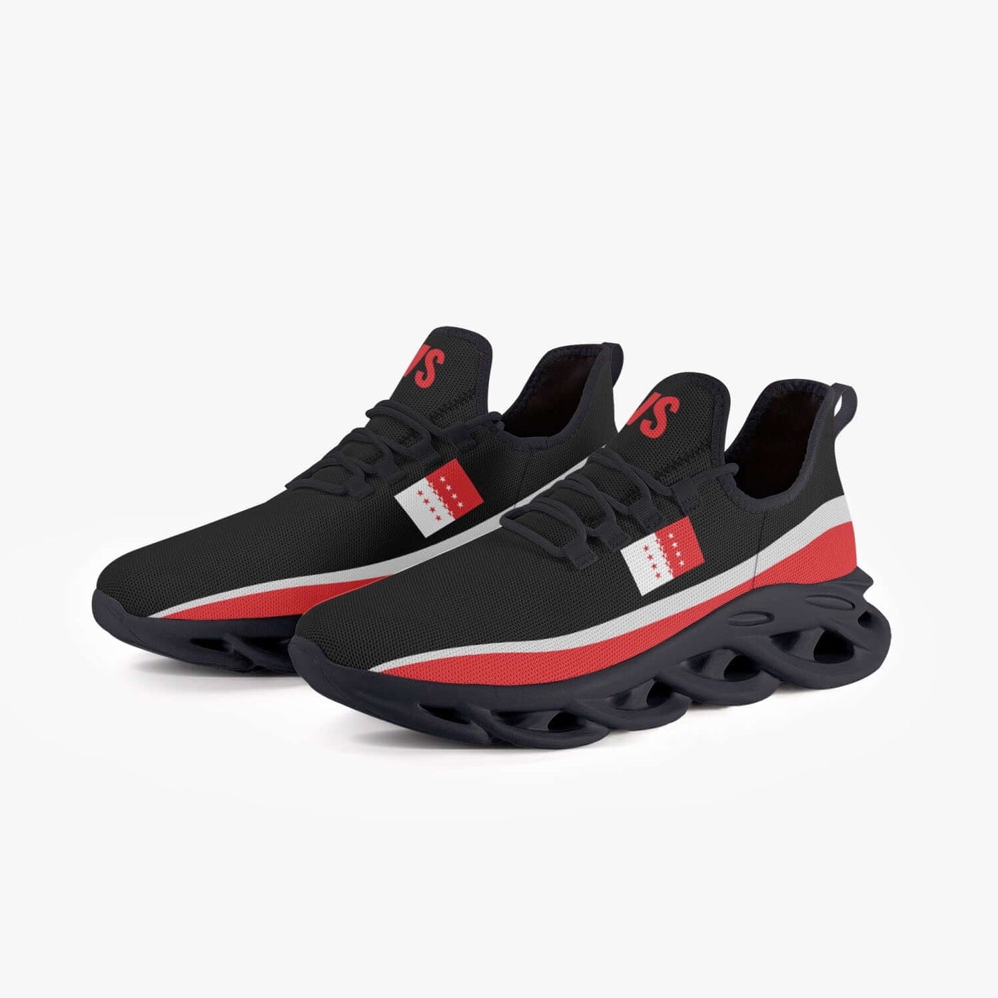 Sneakers Valais noir - Hommes/Femmes