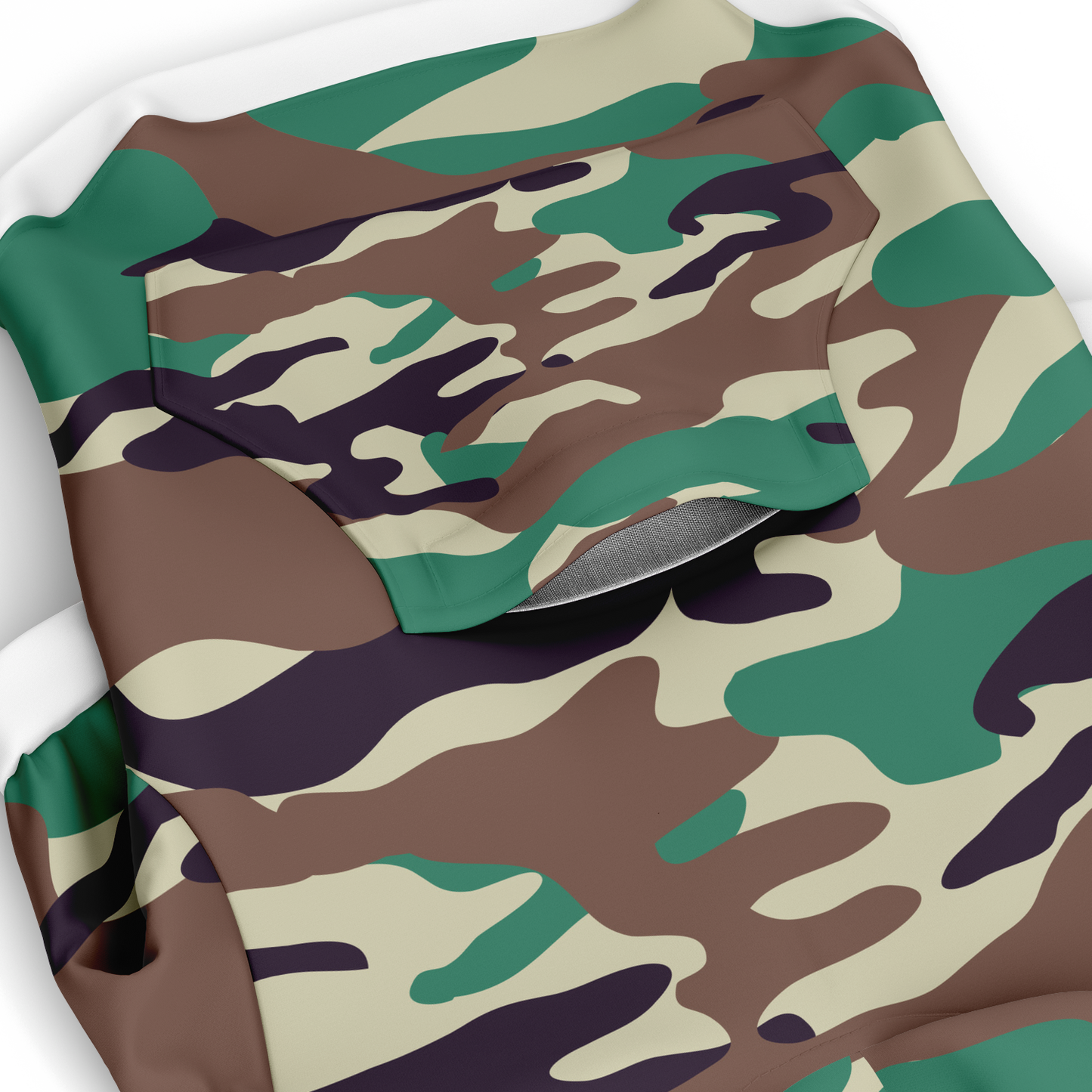Sweat à capuche zippé pour chiens | Camouflage