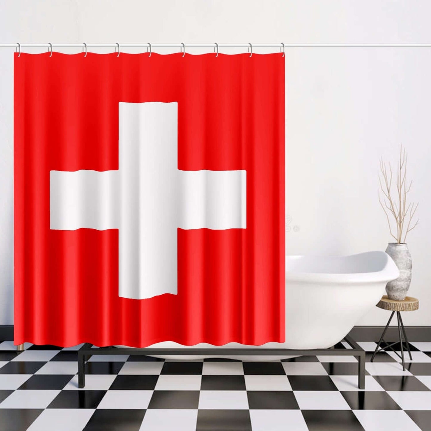 Rideau de douche Suisse