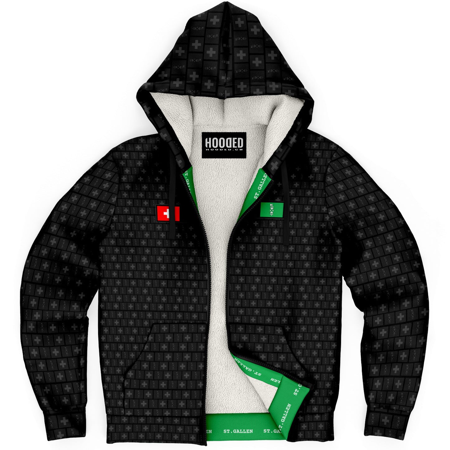 Deluxe Hoodie - St. Gallen Muster
