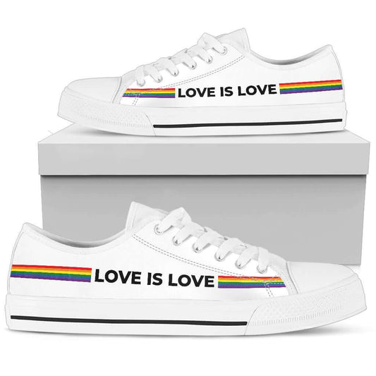 Baskets Love is Love - Tailles femmes