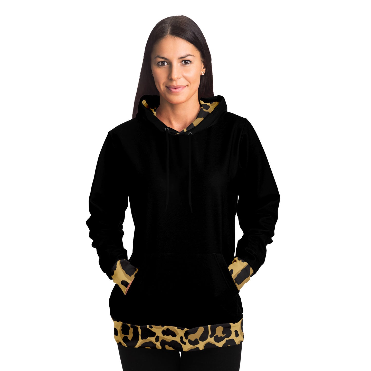 Hoodie | Schwarzer Leopard
