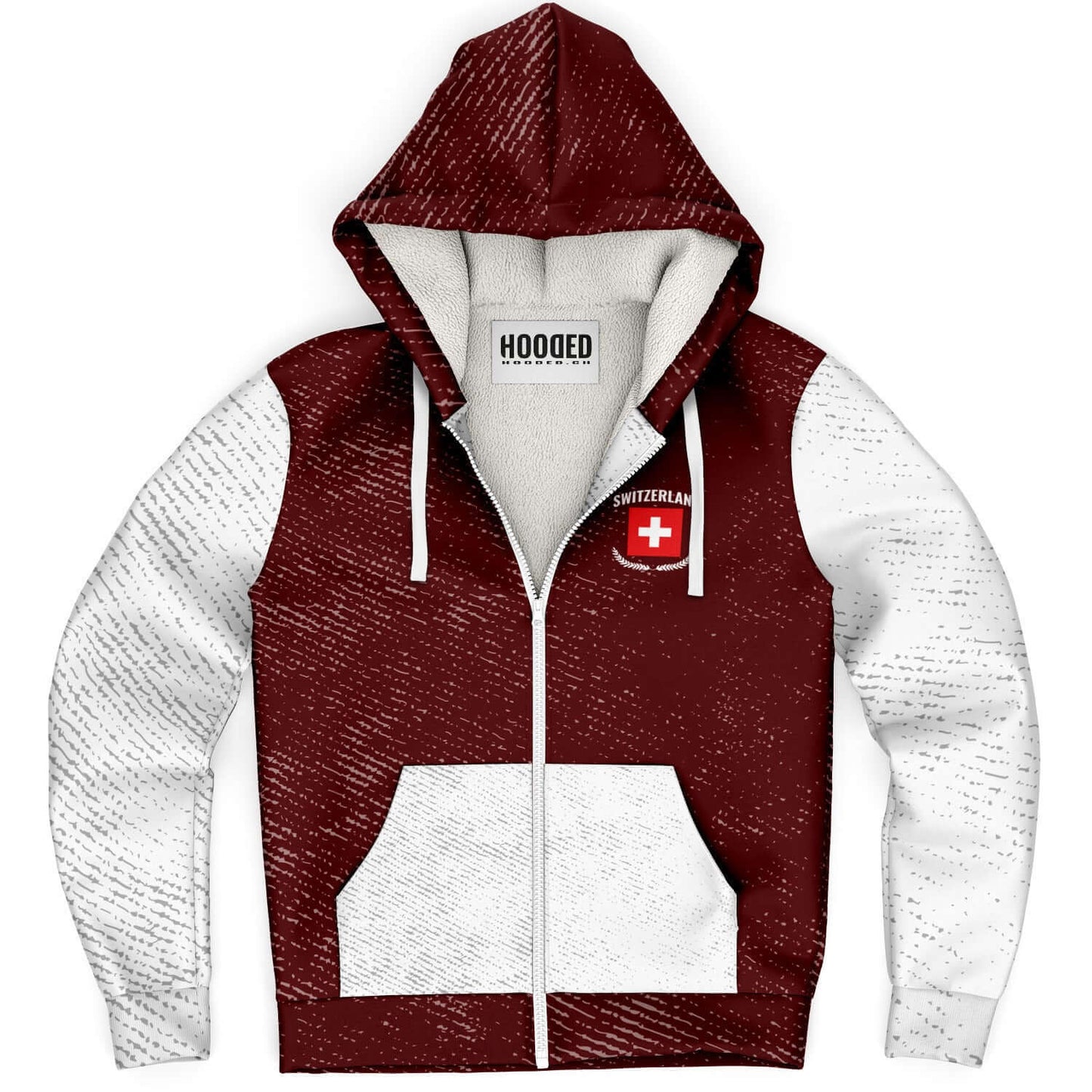 Deluxe hoodie jaquette - Switzerland
